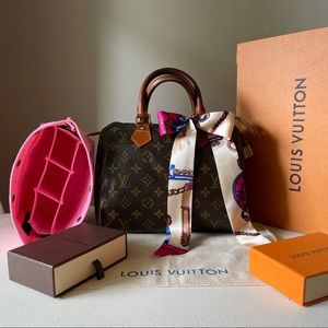 Louis Vuitton - Speedy Monogram Lock Key Dust Bag